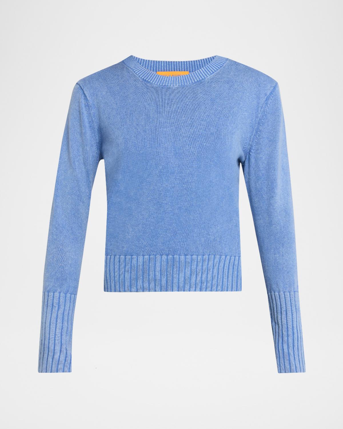 Guest in Residence Sunwash Shrunken Crewneck Sweater