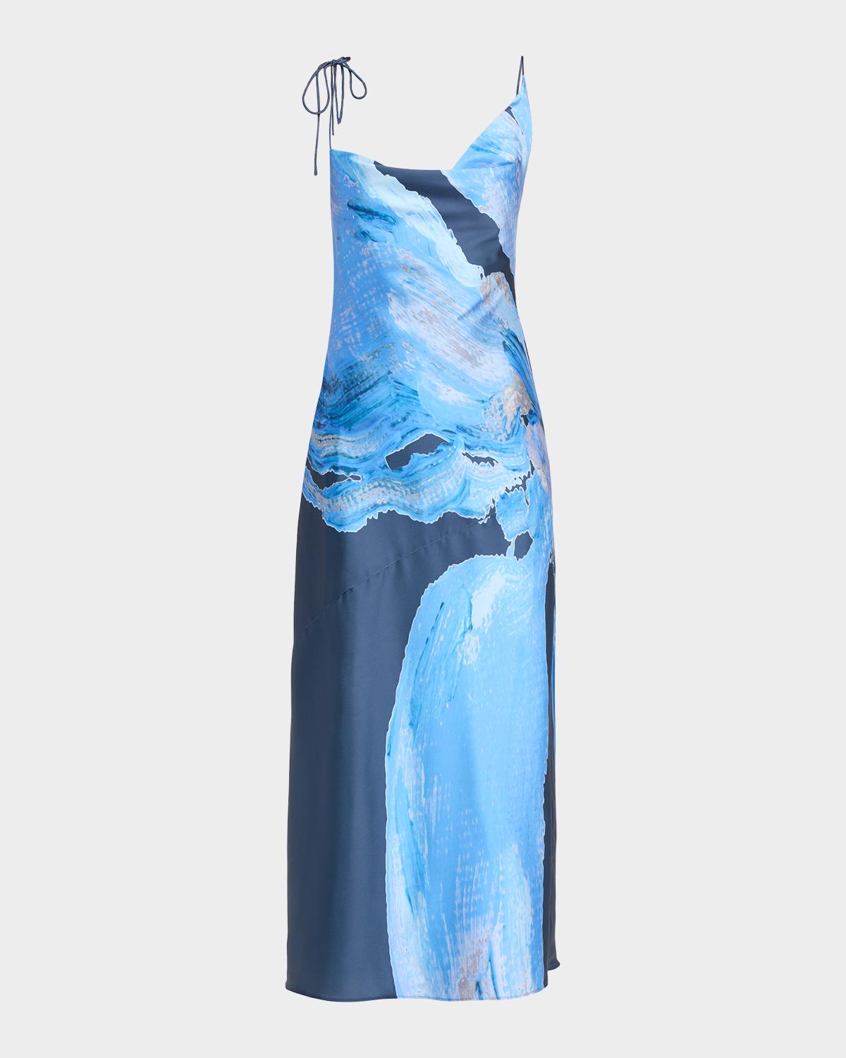 Significant Other Alis Satin Maxi Dress