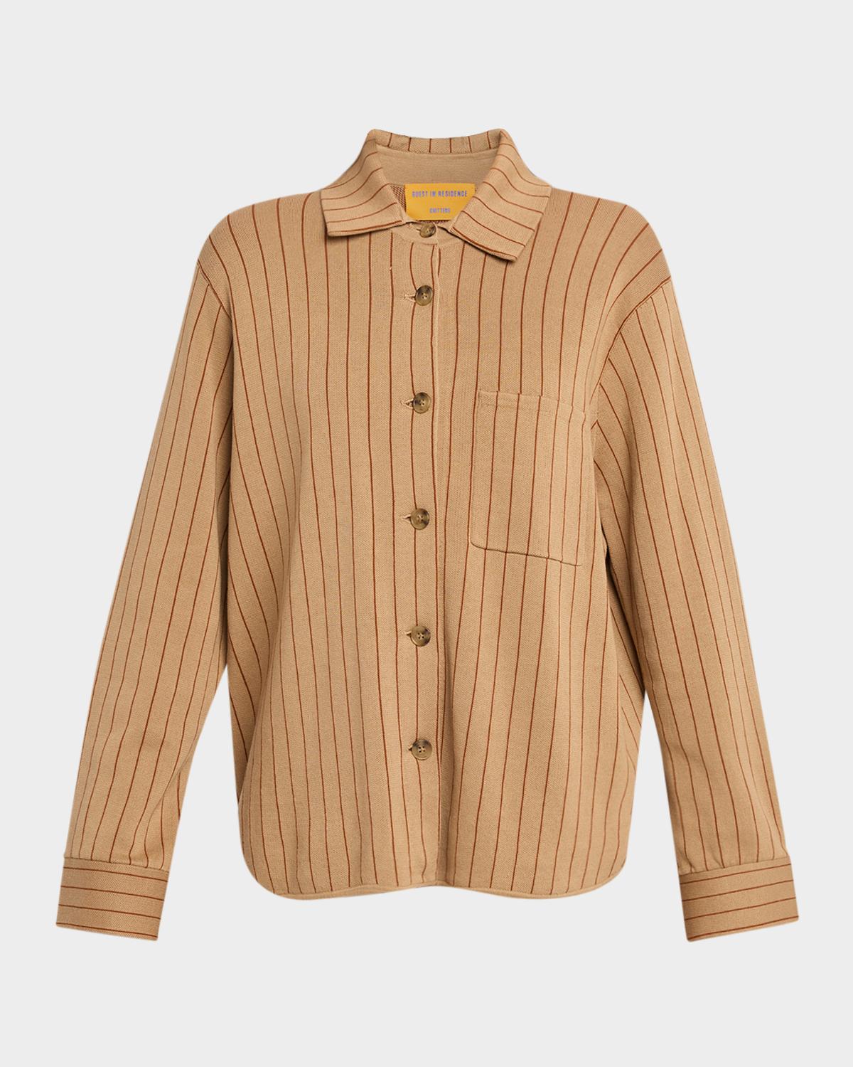 Guest in Residence Pinstripe Work Shirt