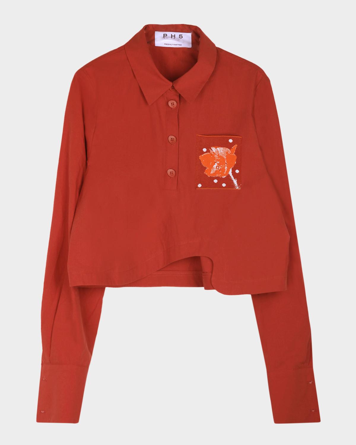 PH5 Nala Cotton Cropped Shirt