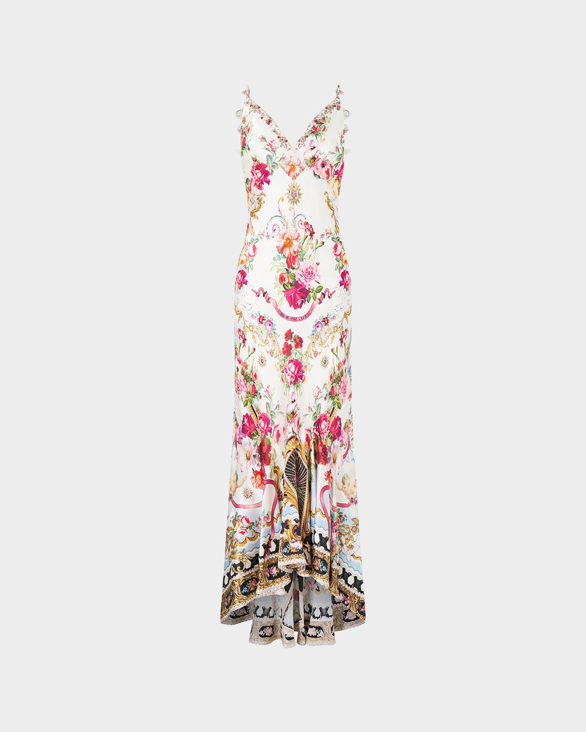 Camilla Torero Libertine Bias-Cut Silk Slip Dress