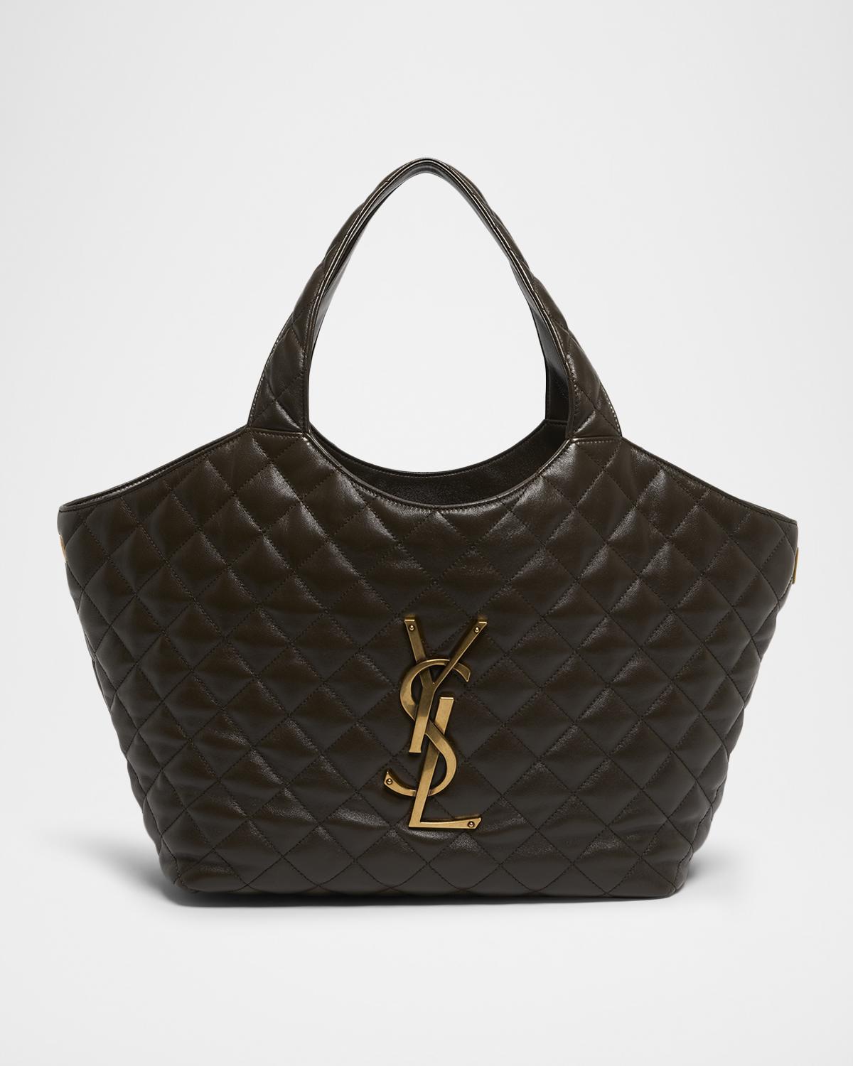 Icare Medium Tote Bag in Lambskin Leather