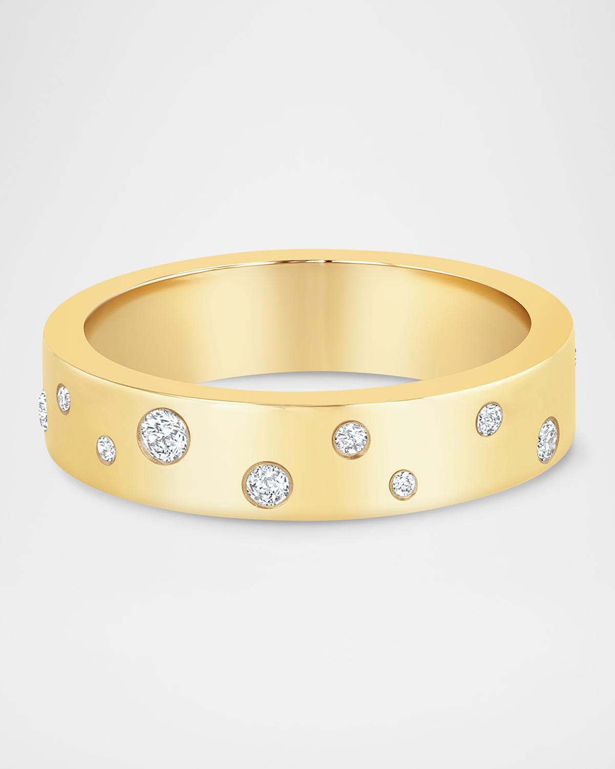 Stardust 18K Yellow Gold & 0.20 TCW Diamond Ring