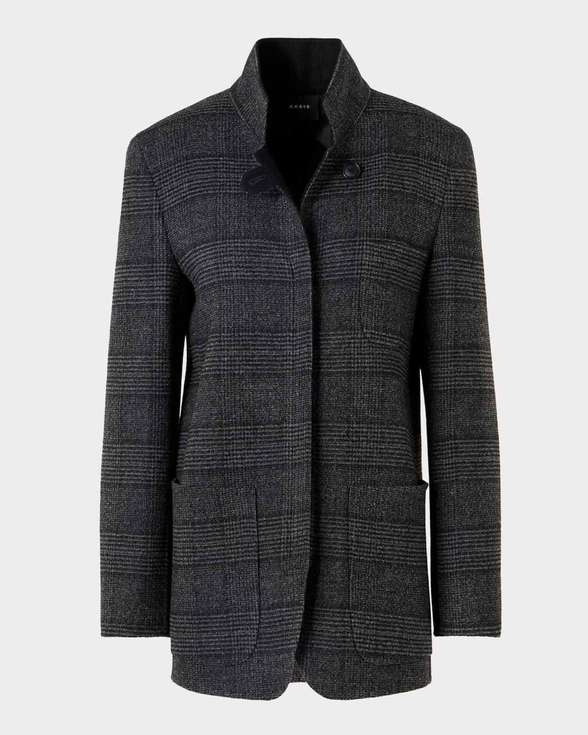 Akris Kamila Wool Cardigan Jacket