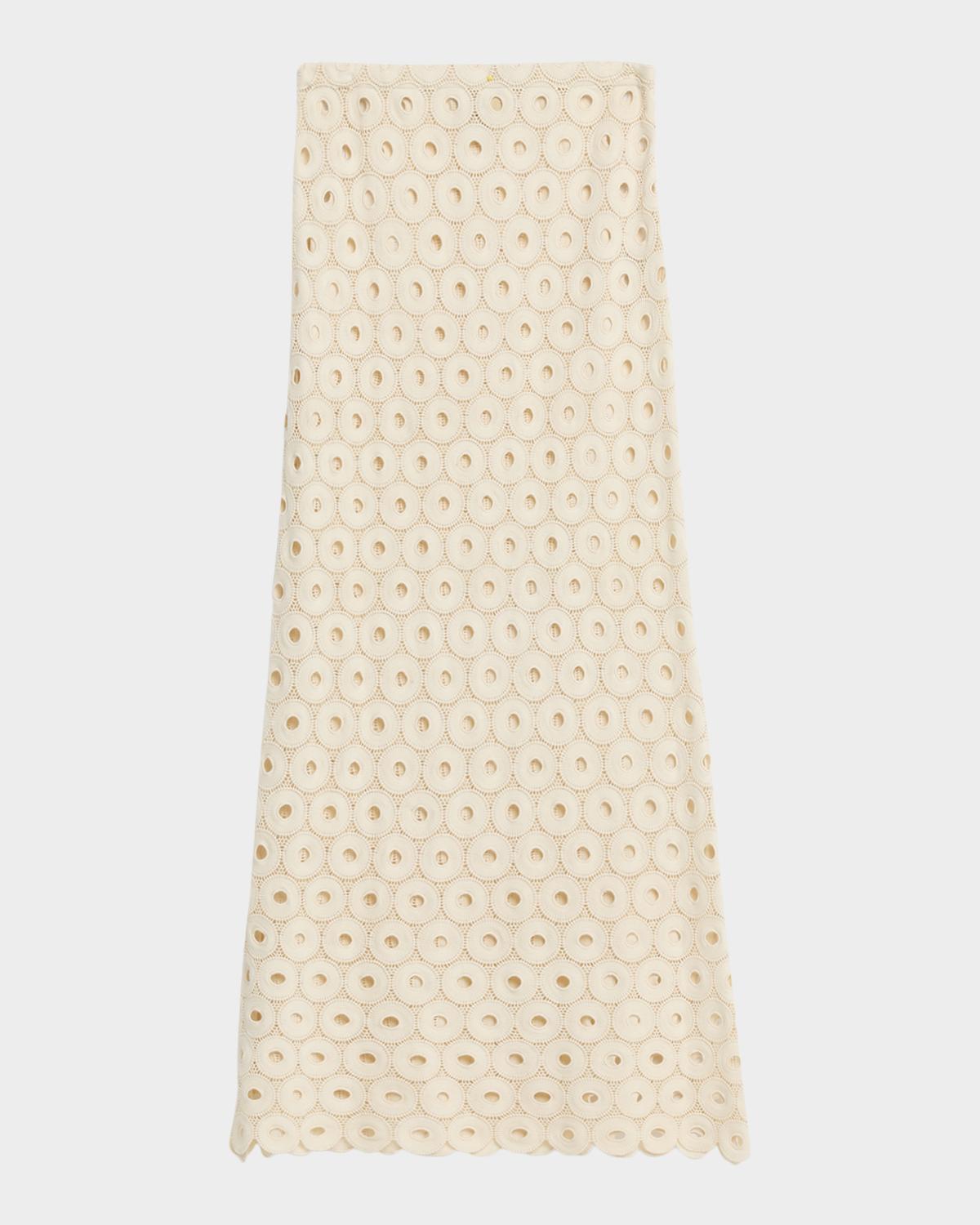 JBQ Maud Crochet Maxi Skirt