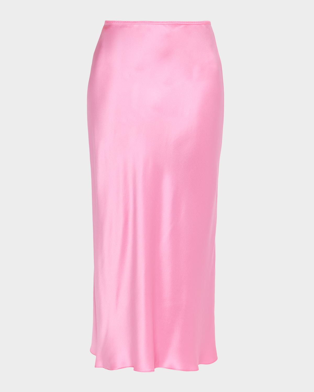 Sablyn Miranda Silk Midi Skirt