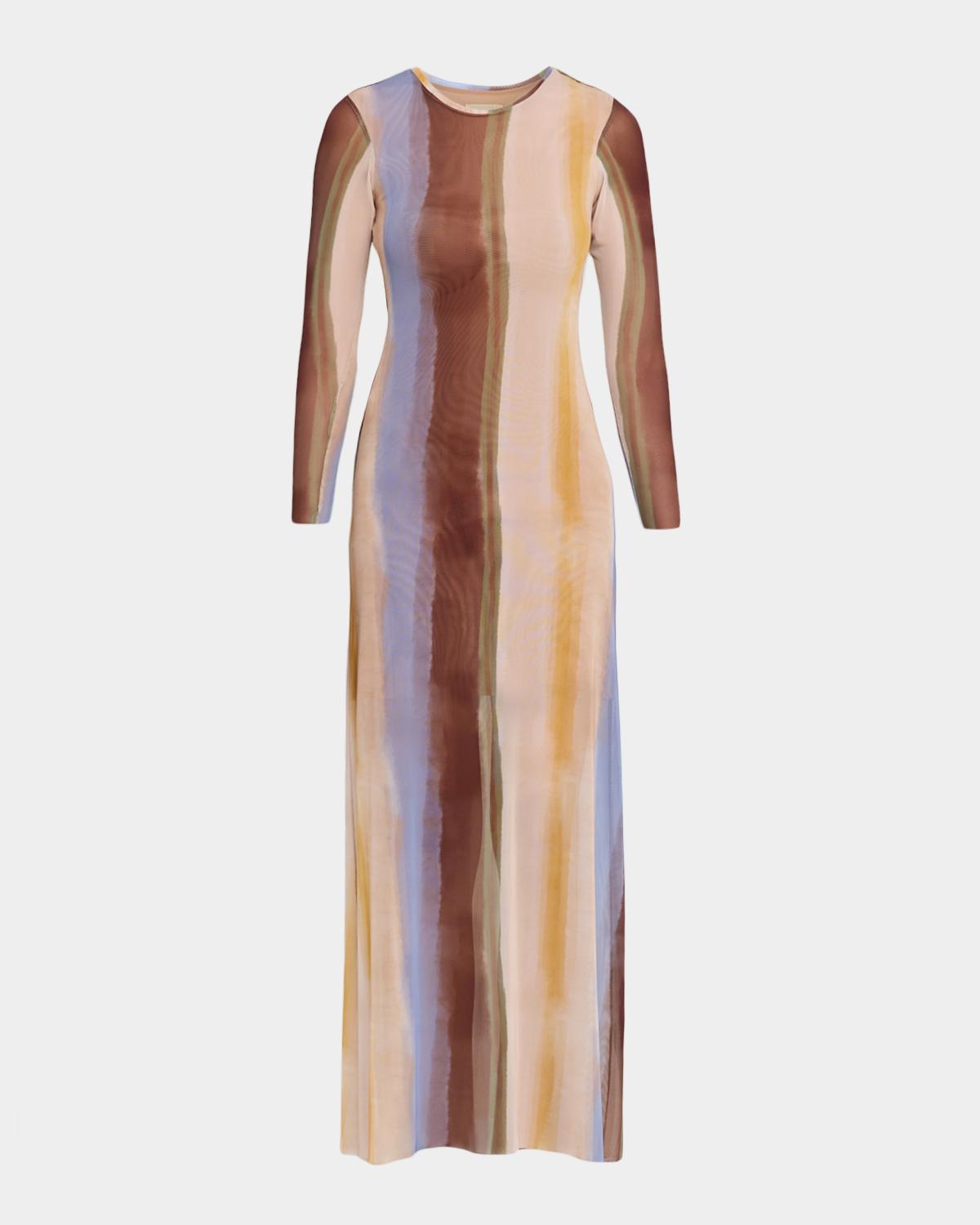JBQ Petra Mesh Maxi Dress