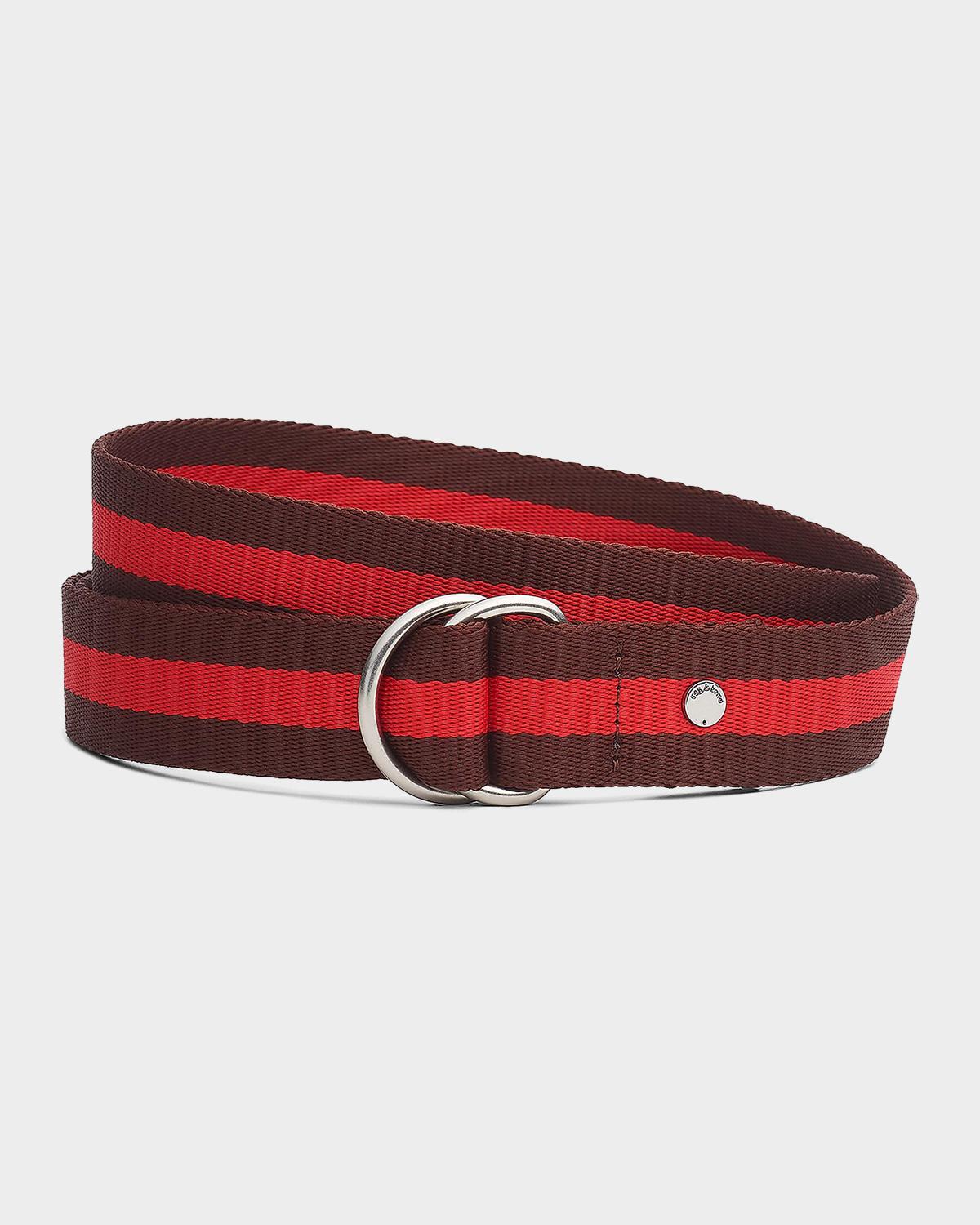 rag & bone Gracie Sport Stripe Webbed Belt