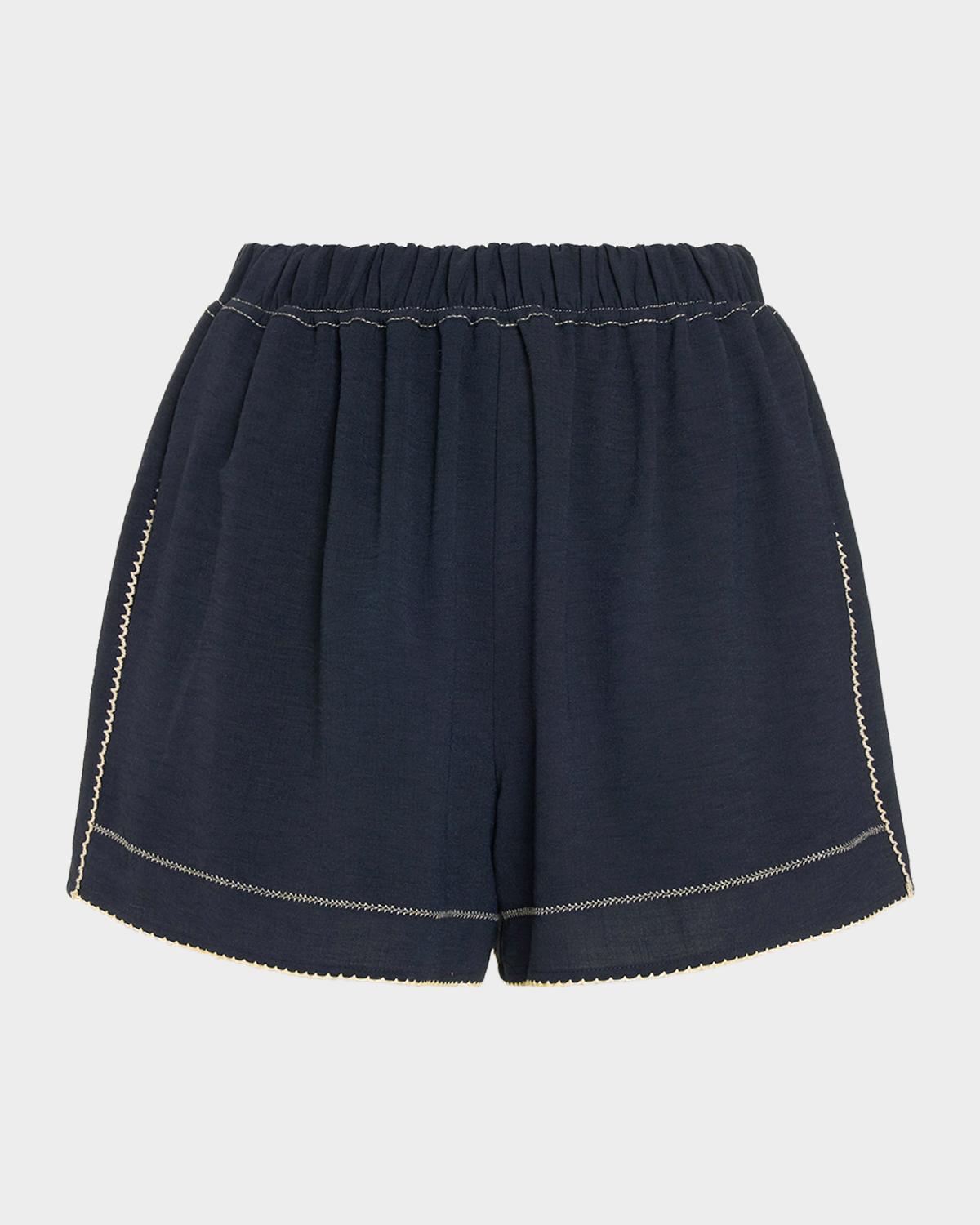 Anaya Embroidered Shorts
