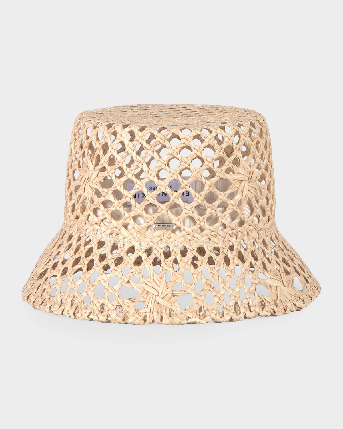Jonah Open-Weave Bucket Hat