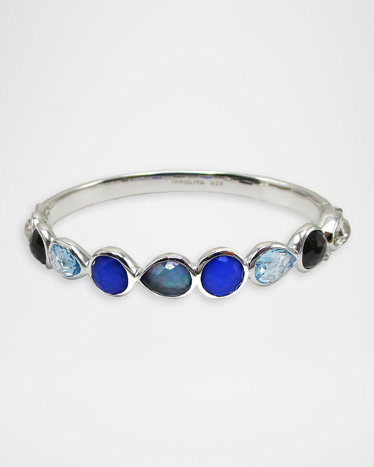 Ippolita Rock Candy Multi-Stone Hinged Bangle Bracelet, Bari