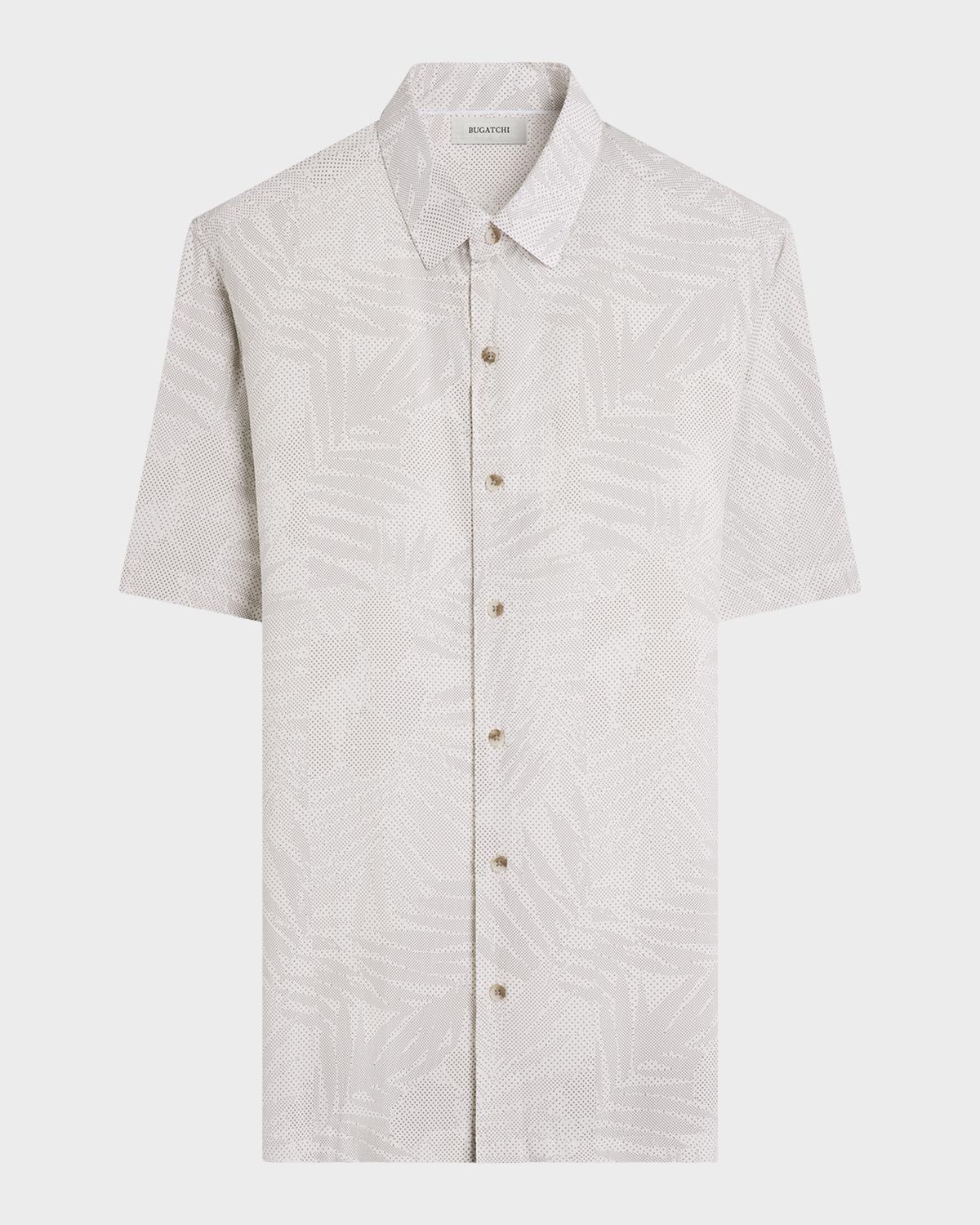 Bugatchi Men's Vero Micro-Dot Short-Sleeve Shirt