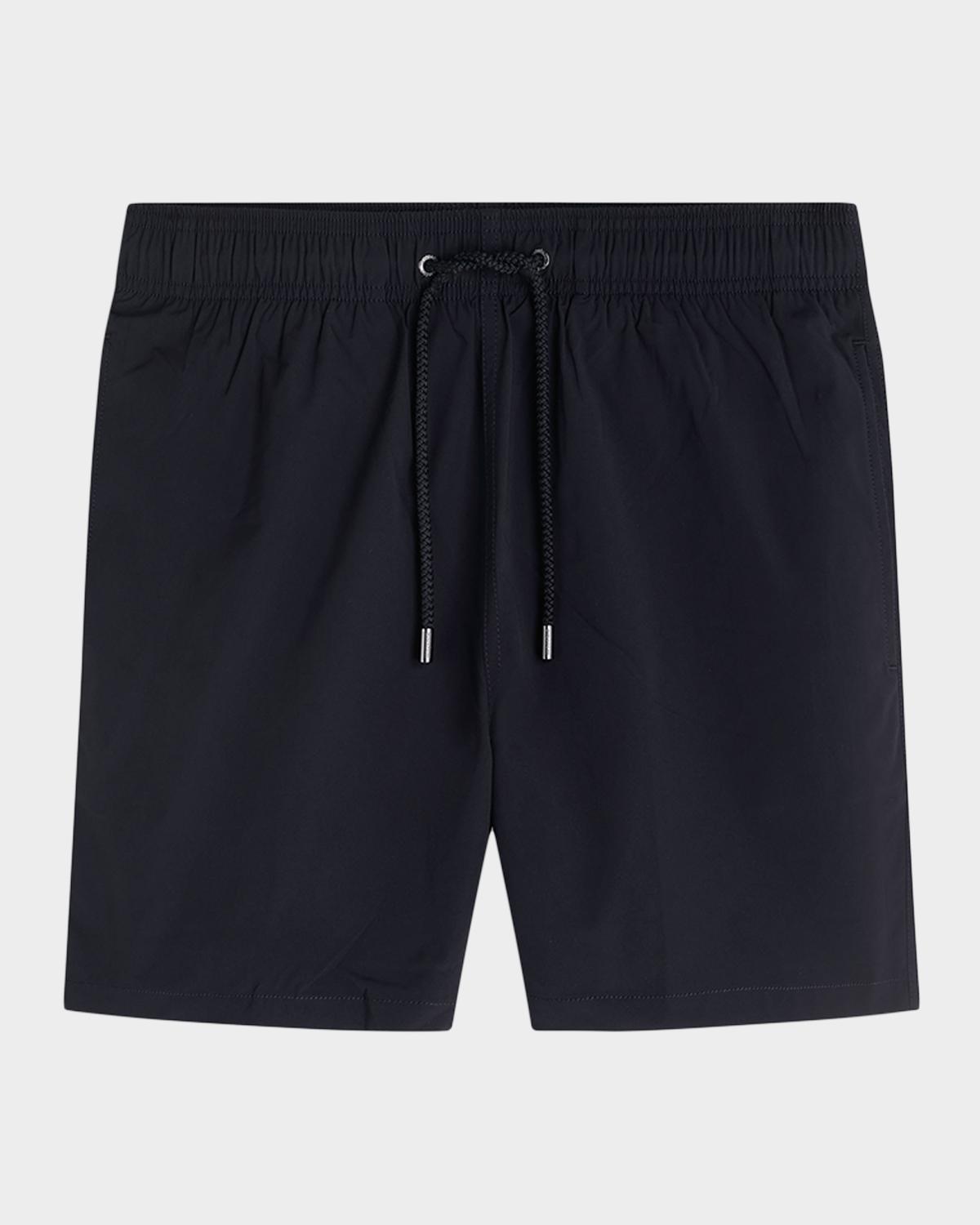 Bugatchi Men's Cruz Mid-Length Swim Trunks