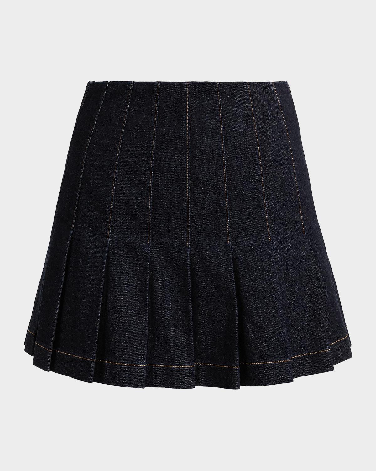 Carter Denim Miniskirt