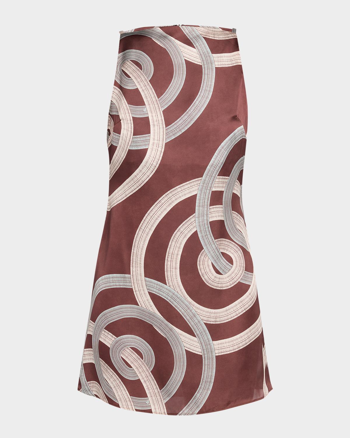MISA Los Angeles Ellu Satin Mini Dress