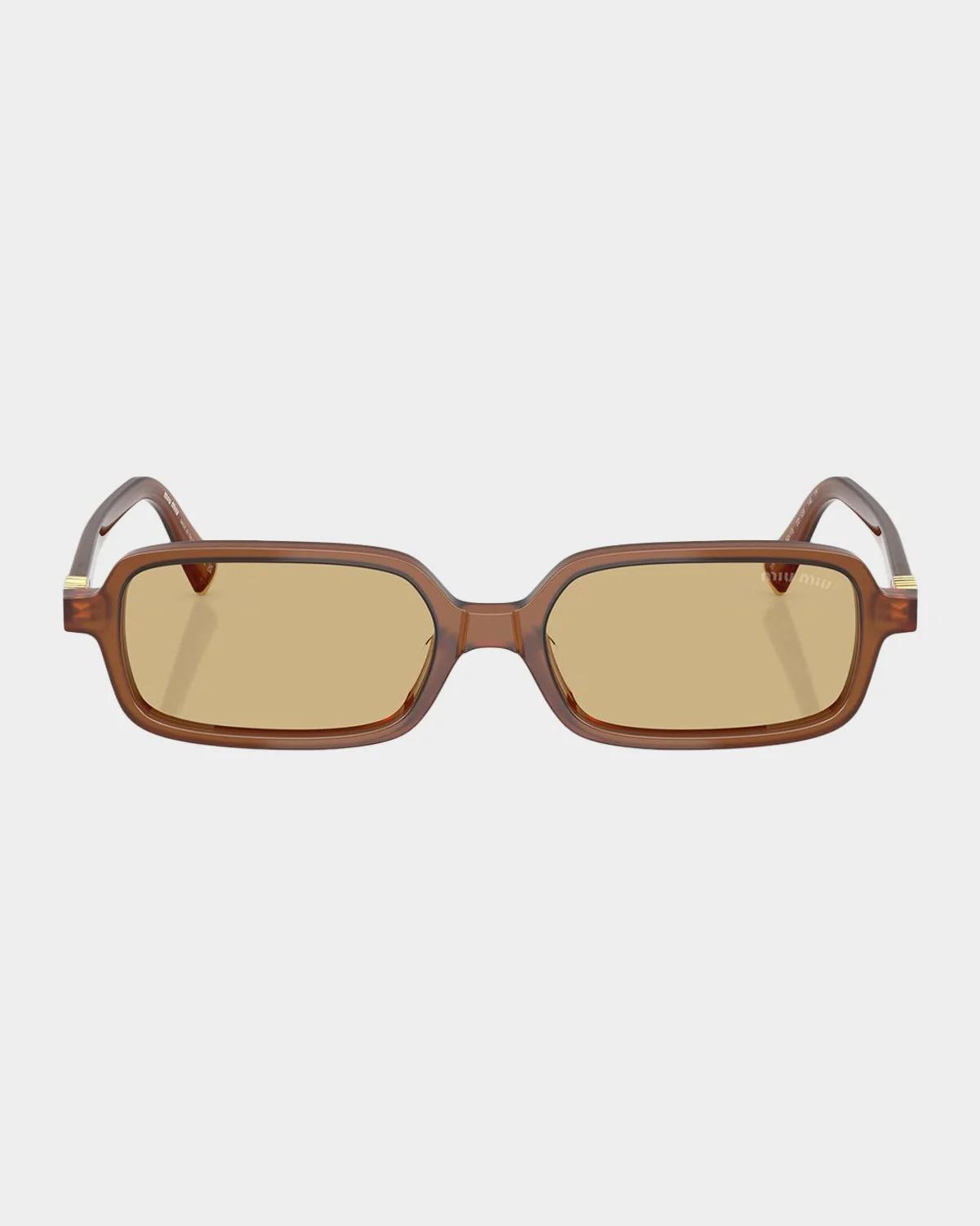 Miu Miu 52MM Rectangular Sunglasses