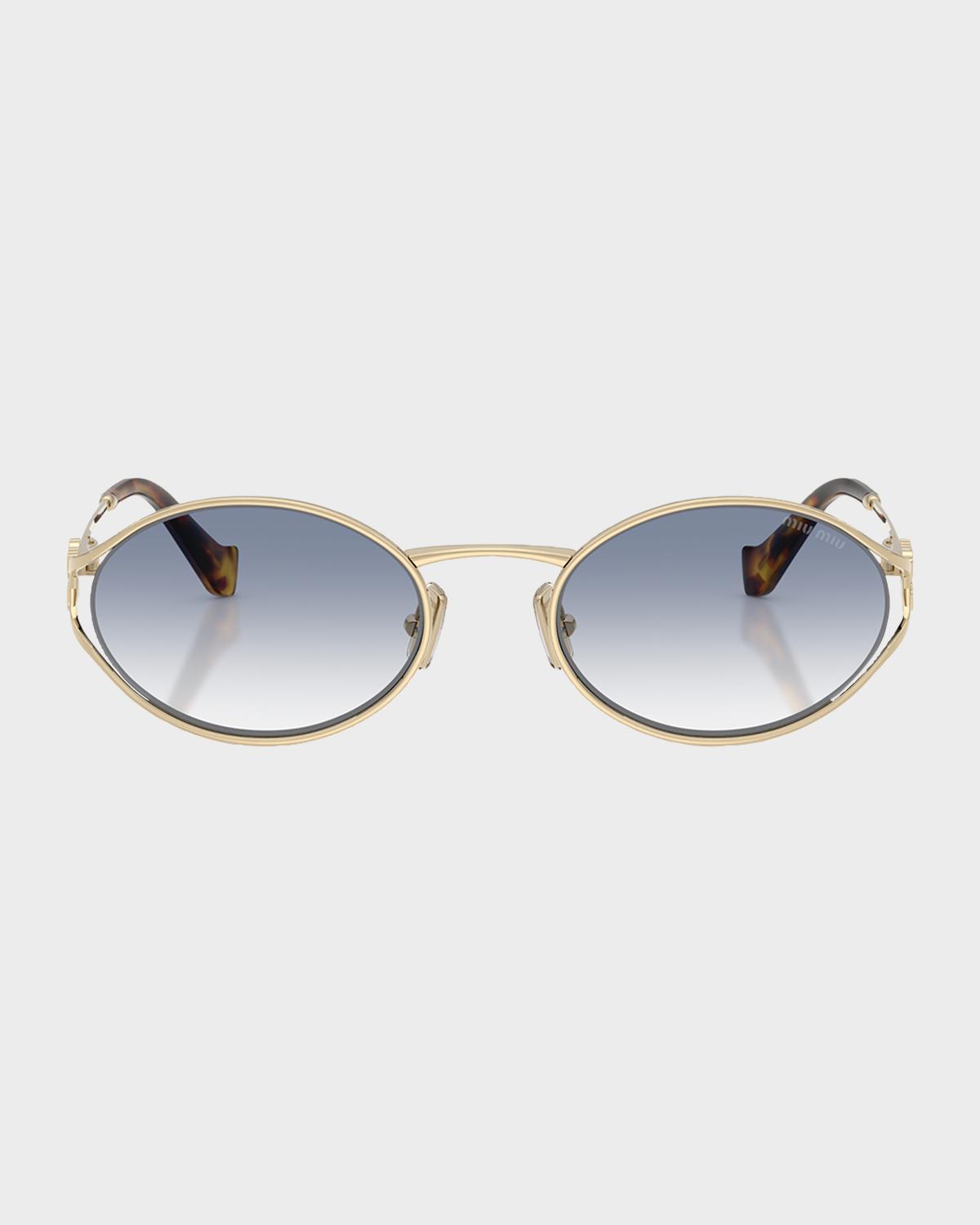 Miu Miu 54MM Oval Sunglasses