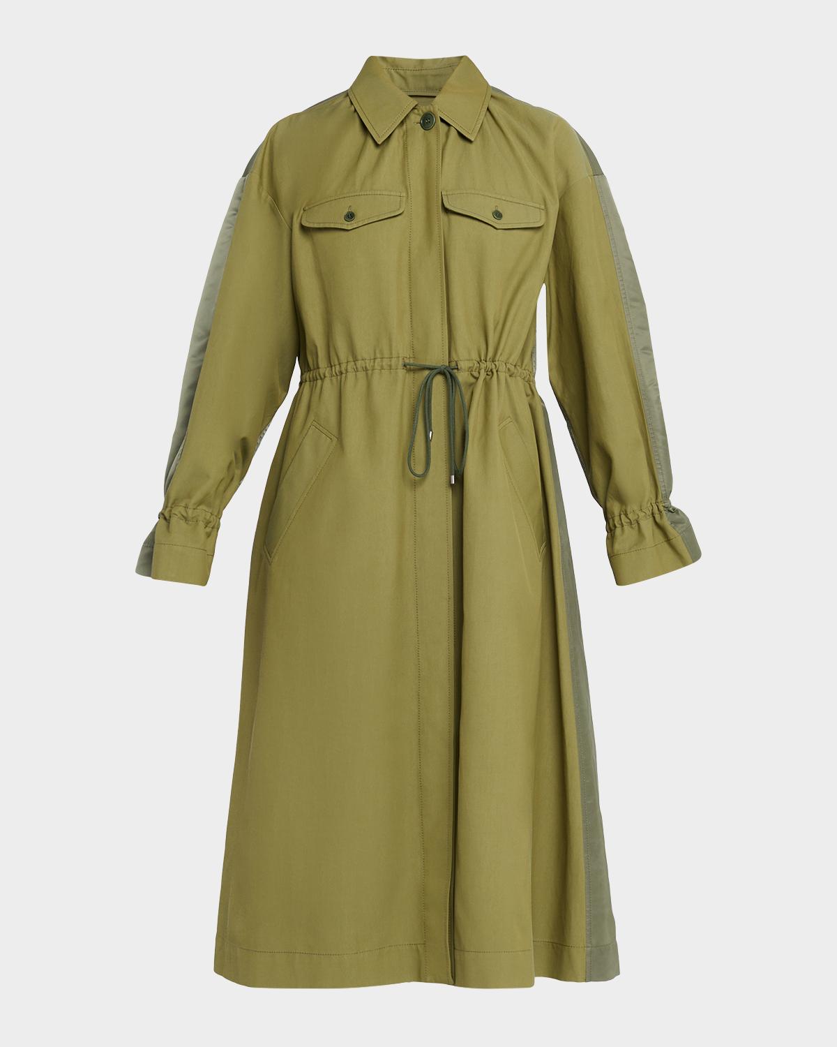 3.1 Phillip Lim Combo Blouson Trench Coat