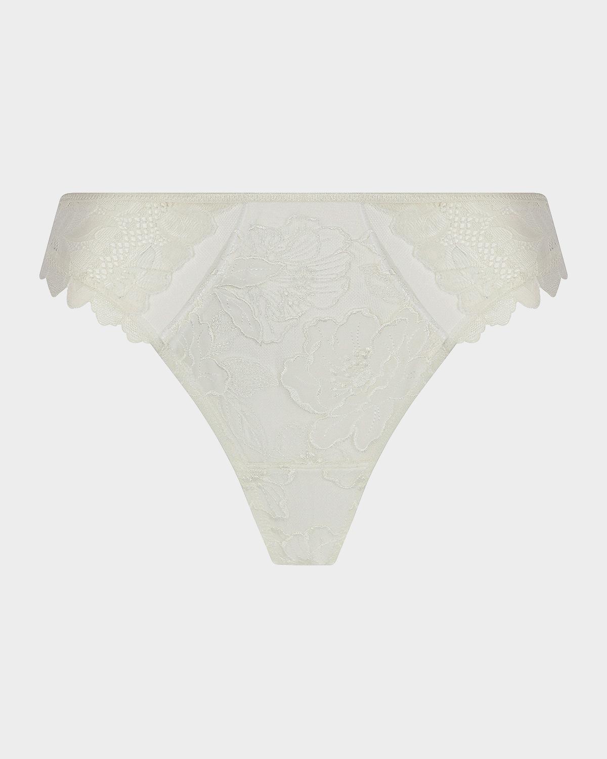 Lise Charmel Sublime Organza Lace & Tulle Thong