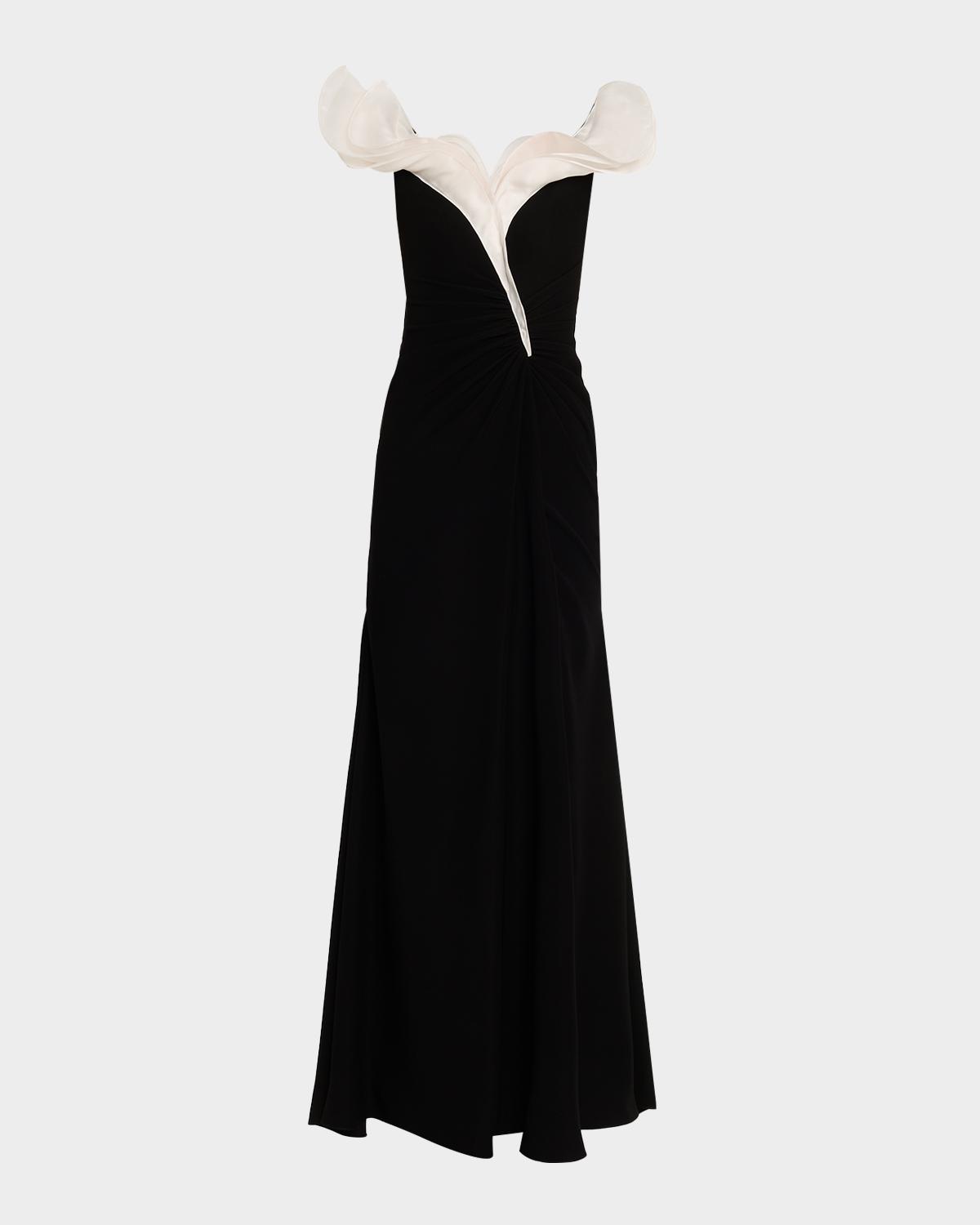 Gaurav Gupta Interlude Ruffle Trumpet Gown