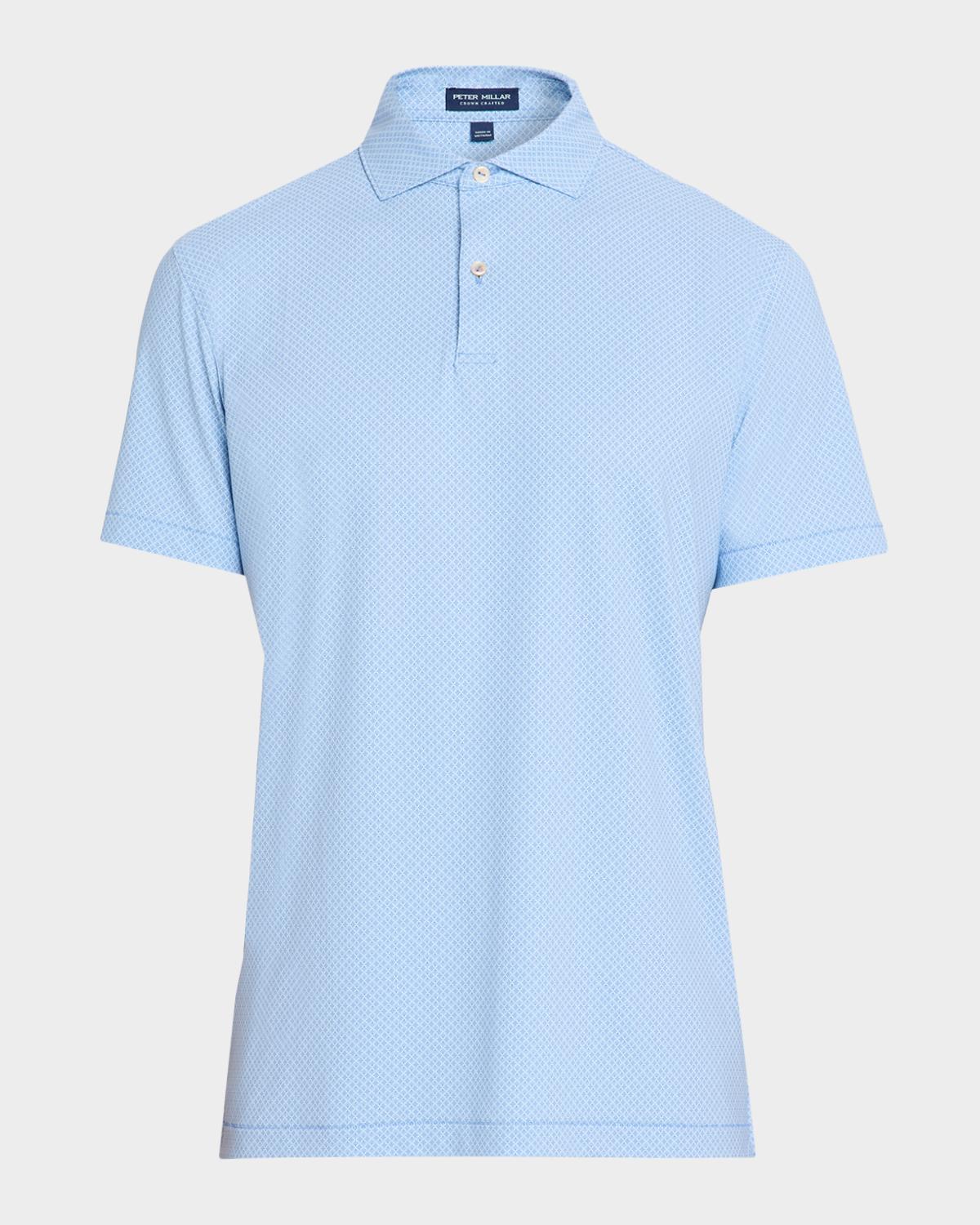 Peter Millar Men's Crown Crafted Granada Performance Jersey Polo Shirt