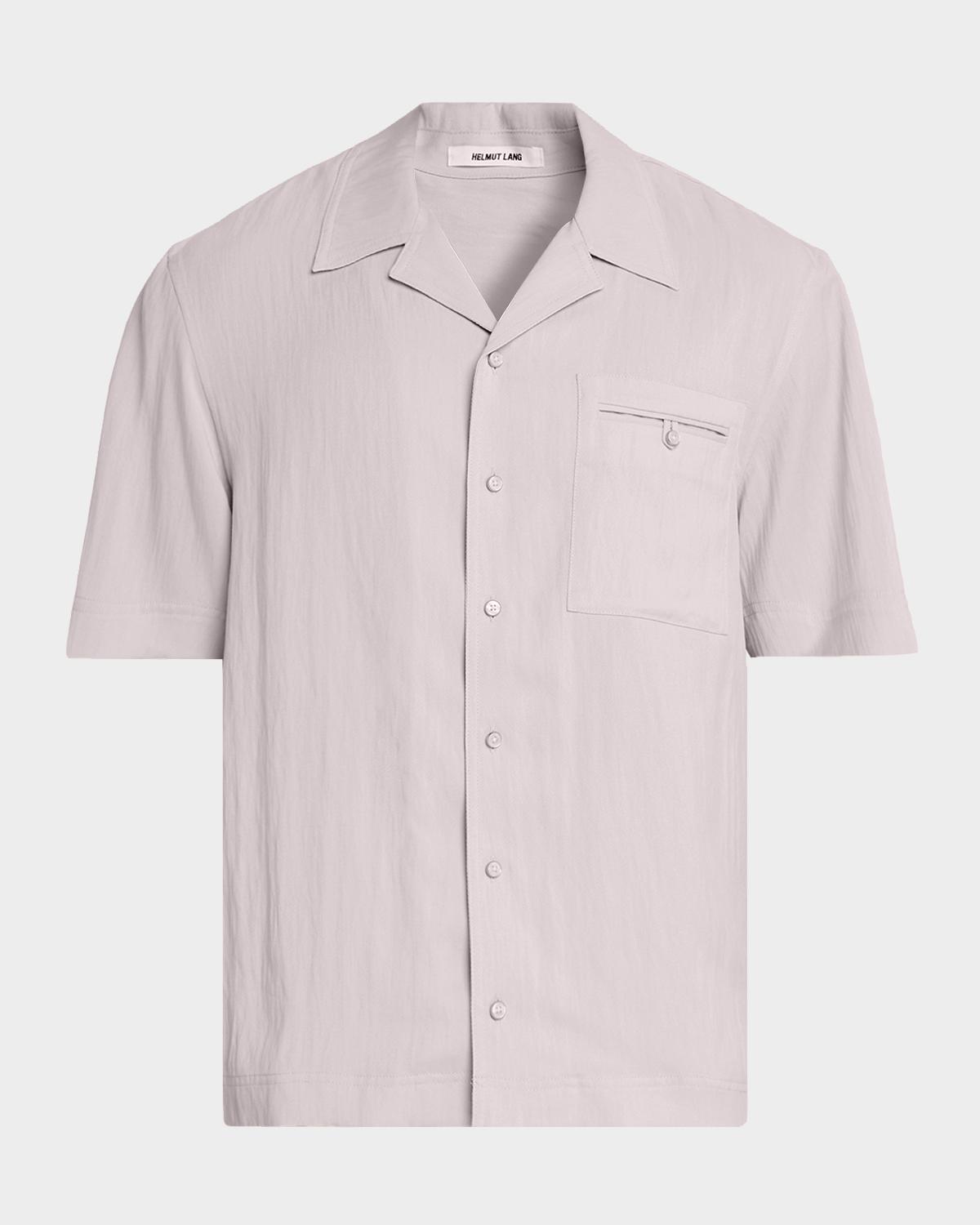 Helmut Lang Men's Relaxed-Fit Camp Collar Shirt