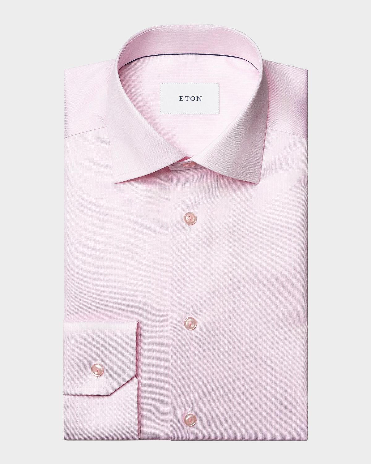 Eton Men's Striped Cotton-Blend Slim-Fit Shirt