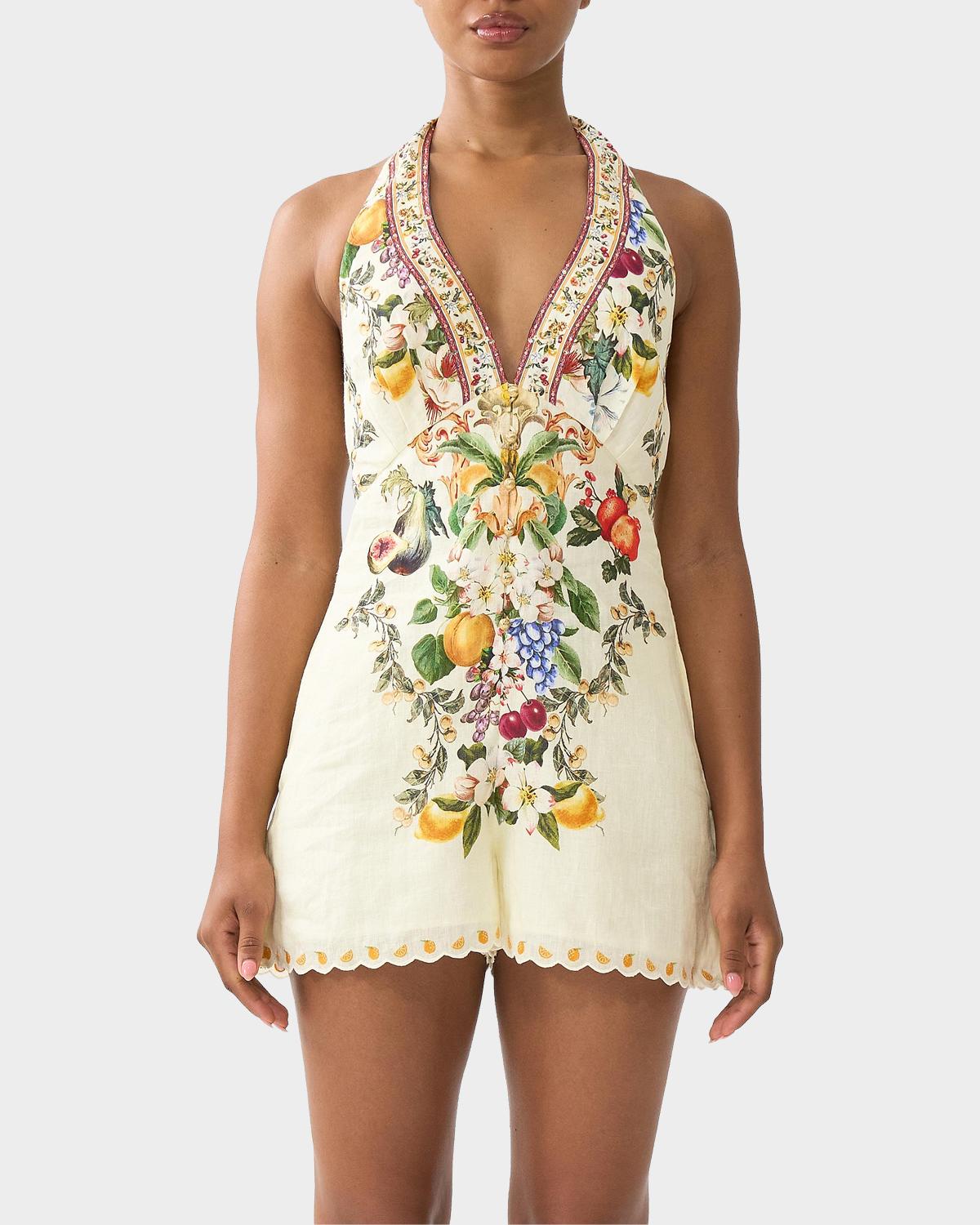 Camilla Va Va Vintage Halterneck Romper