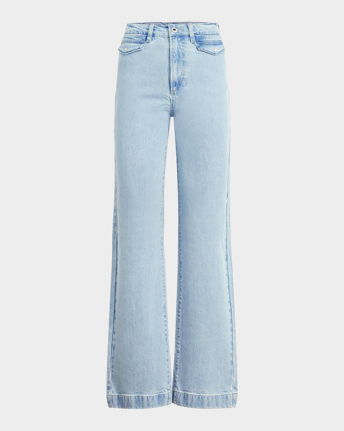 Warm The Kelly High-Rise Straight Jeans