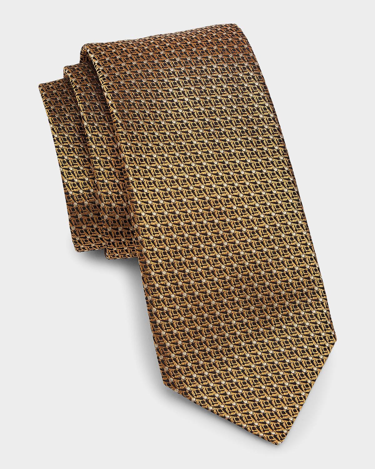 Canali Men's Jacquard Silk Tie