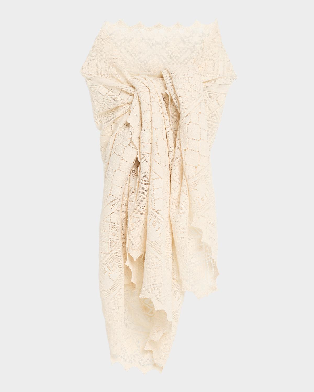Zimmermann Woven Cotton Pareo Coverup