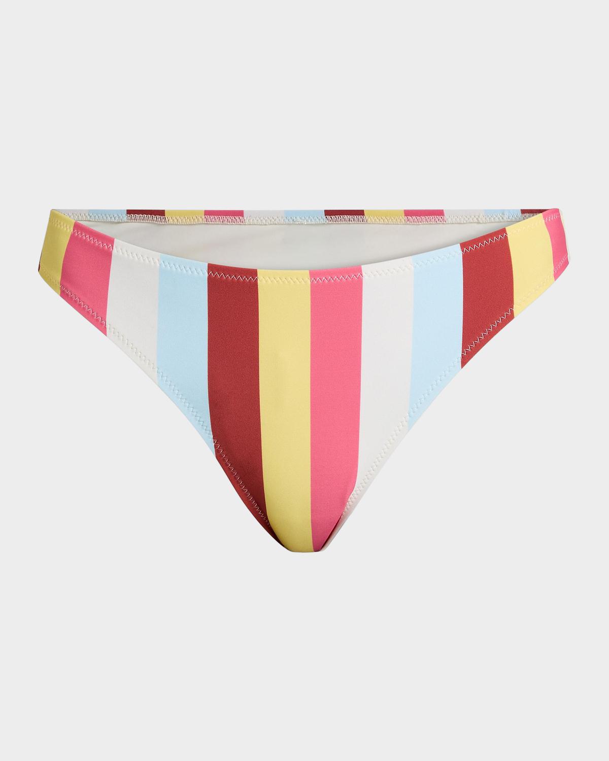 Solid and Striped The Rachel Striped Bikini Bottom