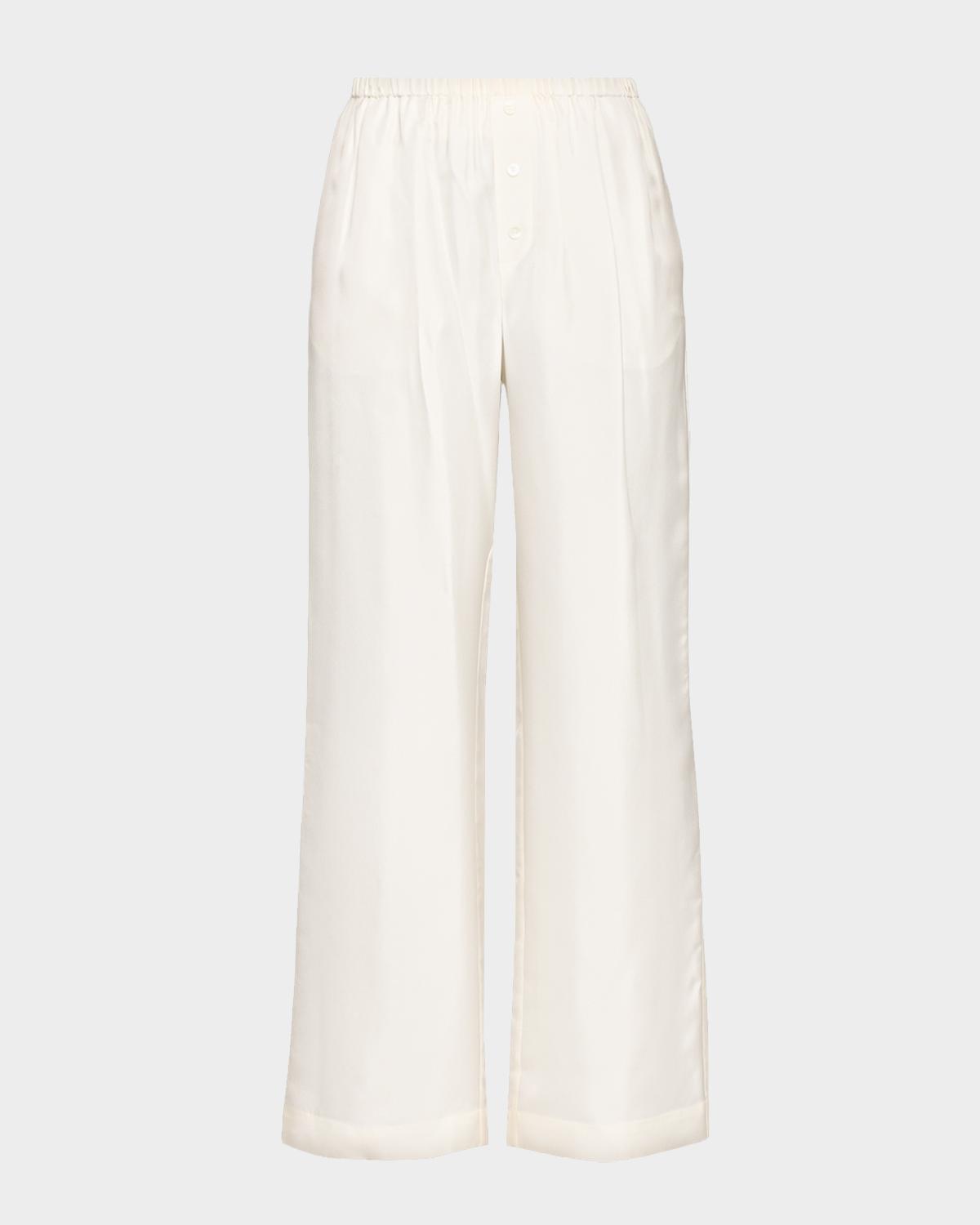 Róhe Silk Relaxed Trousers