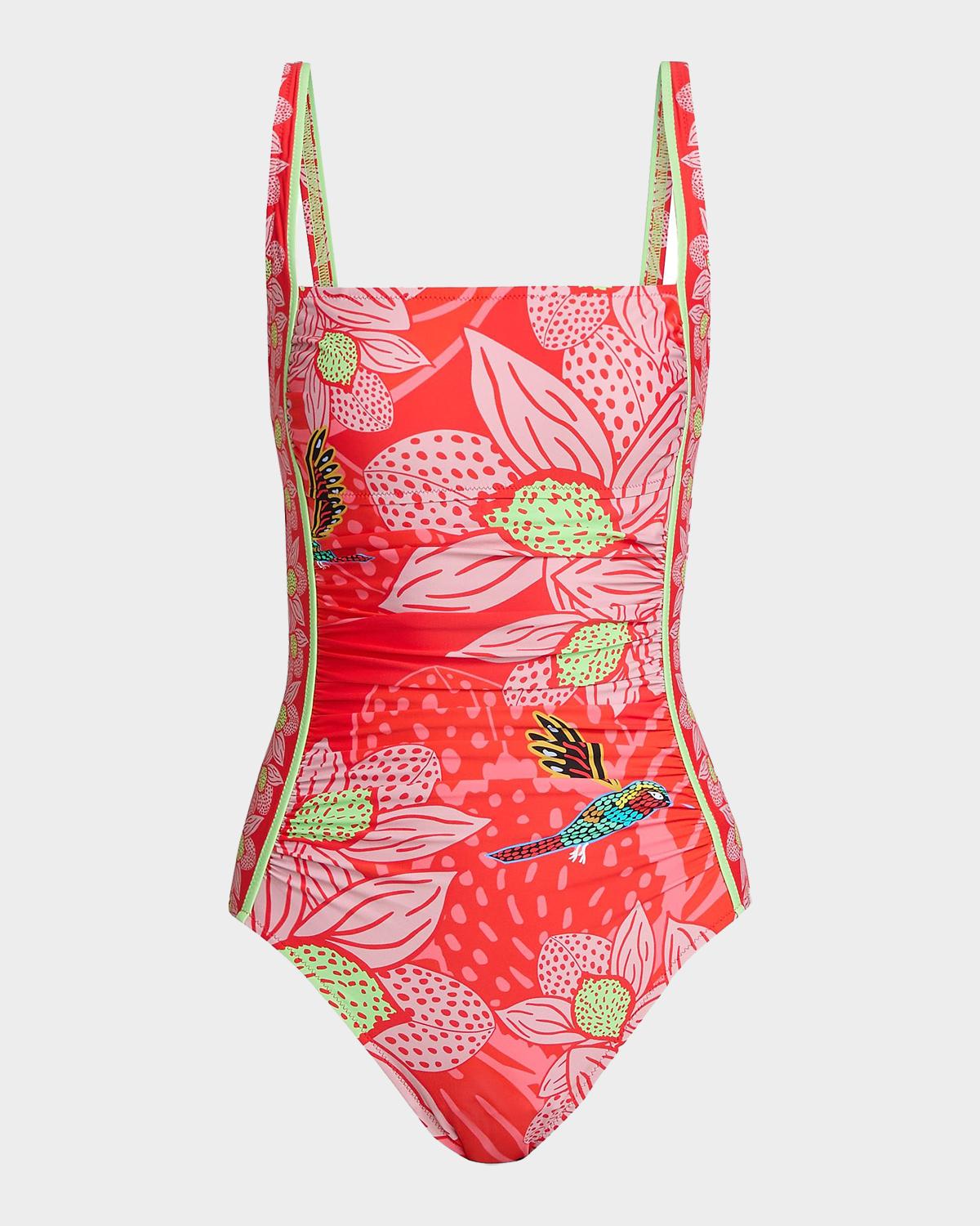 Johnny Was x Ashley Percival Marilyn One-Piece Swimsuit