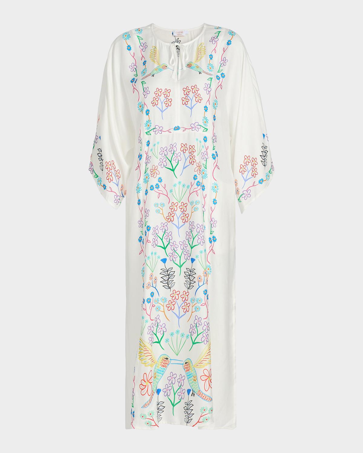 Johnny Was x Ashley Percival Averi Floral Caftan