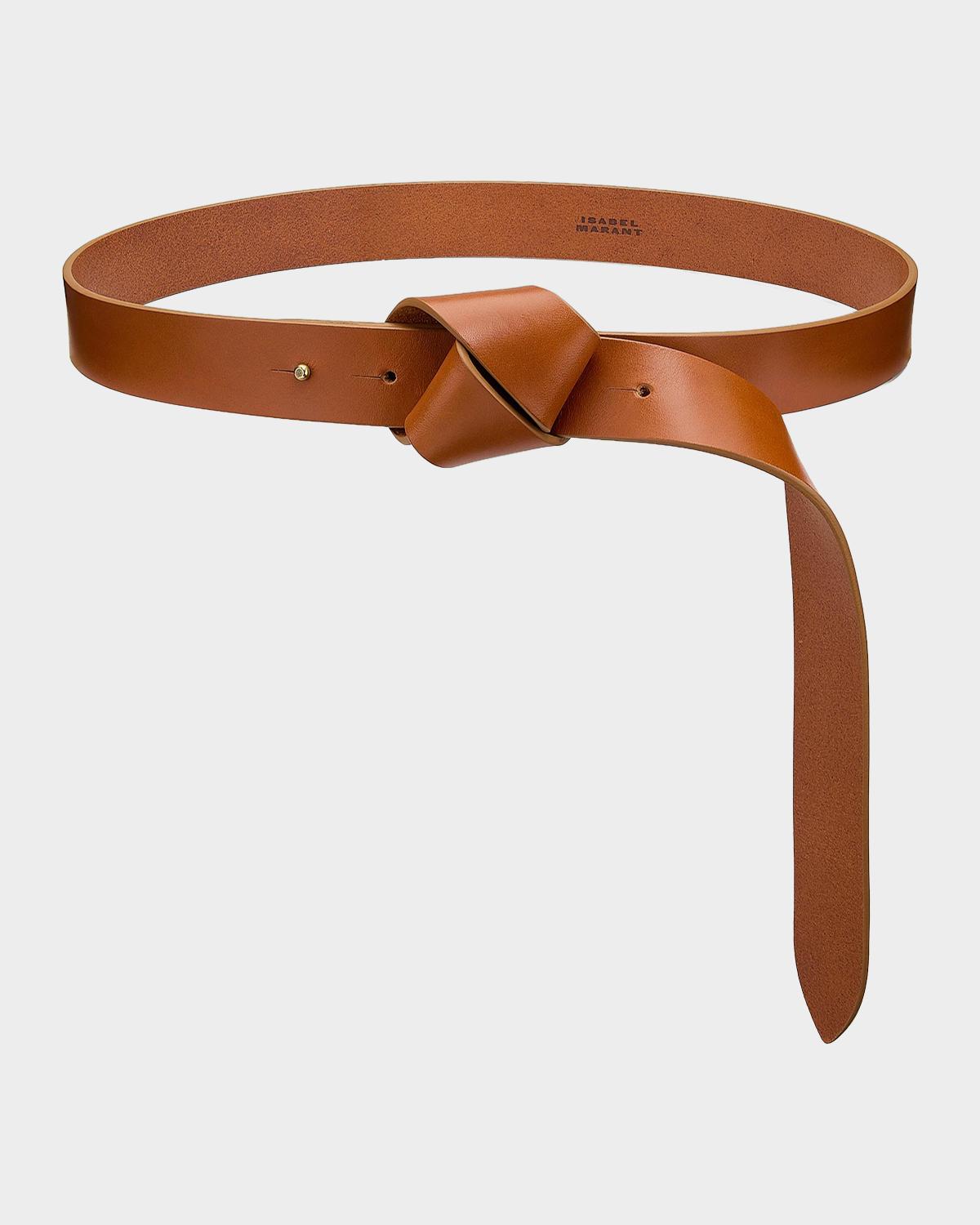 Etoile Isabel Marant Lassio Knotted Leather Belt