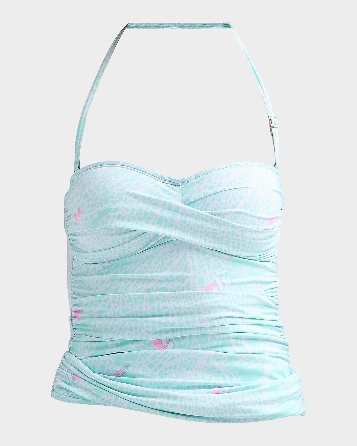 Lilly Pulitzer Flamenco Printed Ruched Tankini