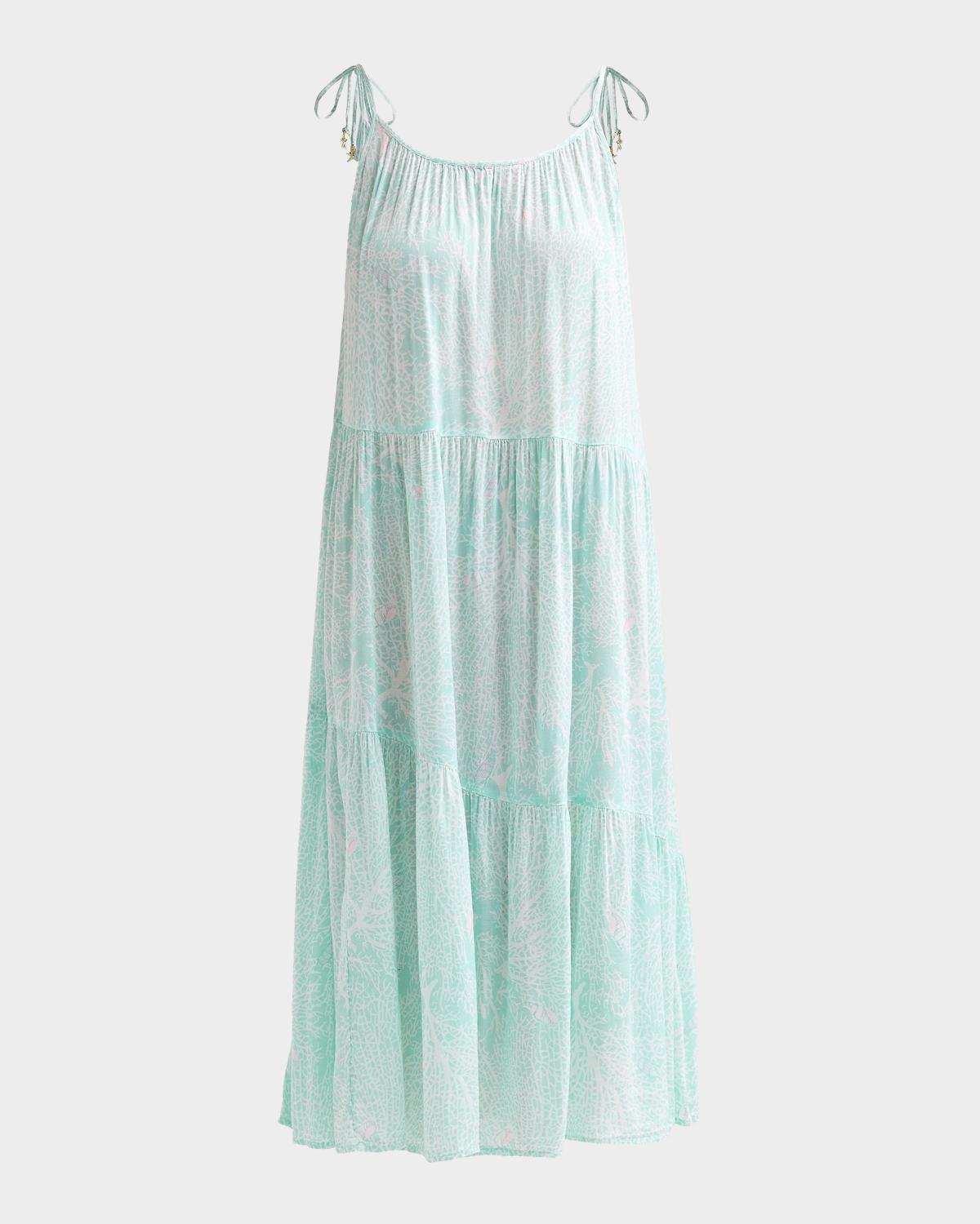 Lilly Pulitzer Xaden Printed Midi Cover-Up Dress