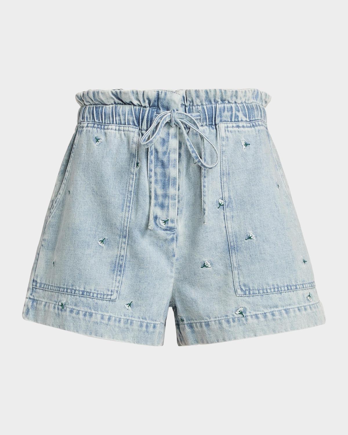 Rails Foster Embroidered Shorts