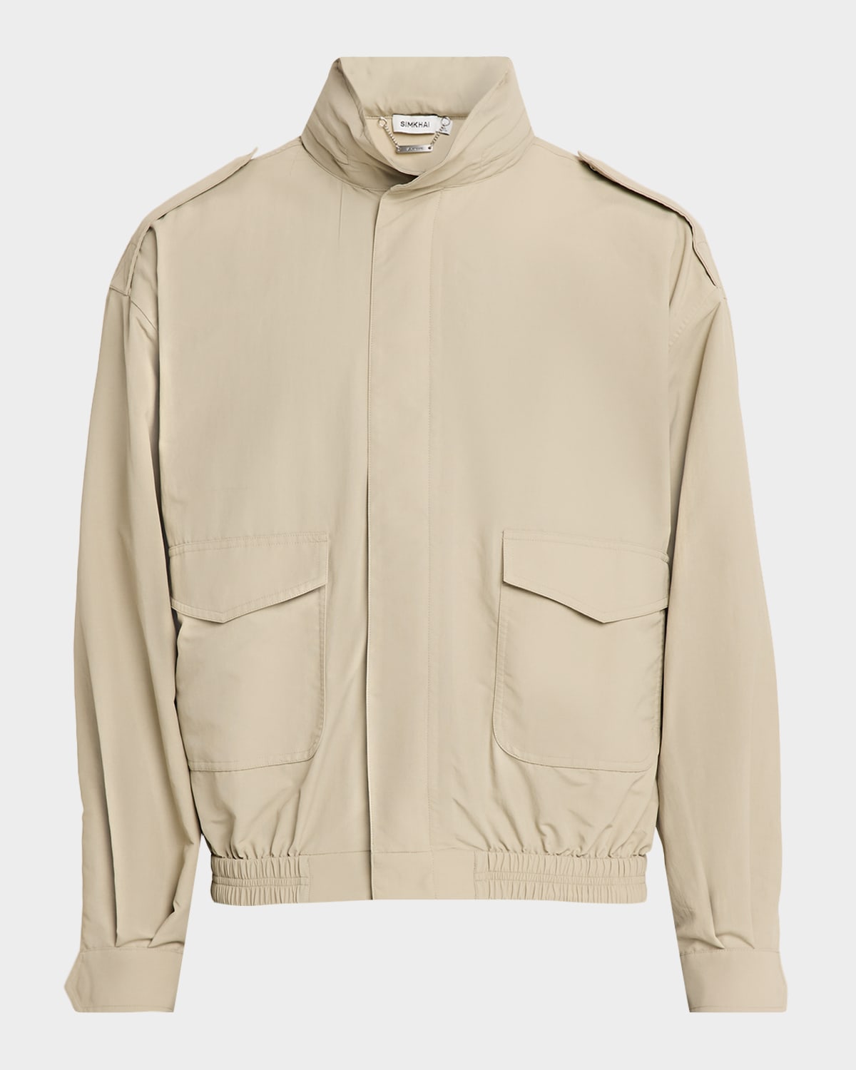 Simkhai Men & Apos;s Shane Tech Jacket In Neutral