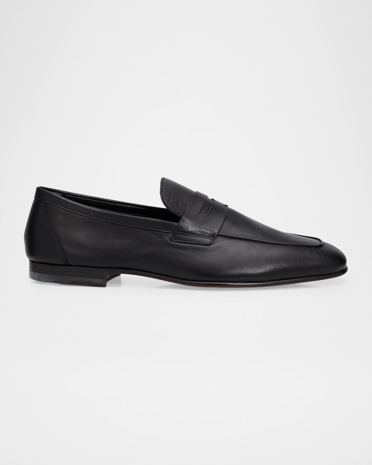 Tod's Men's Leather Penny Loafers
