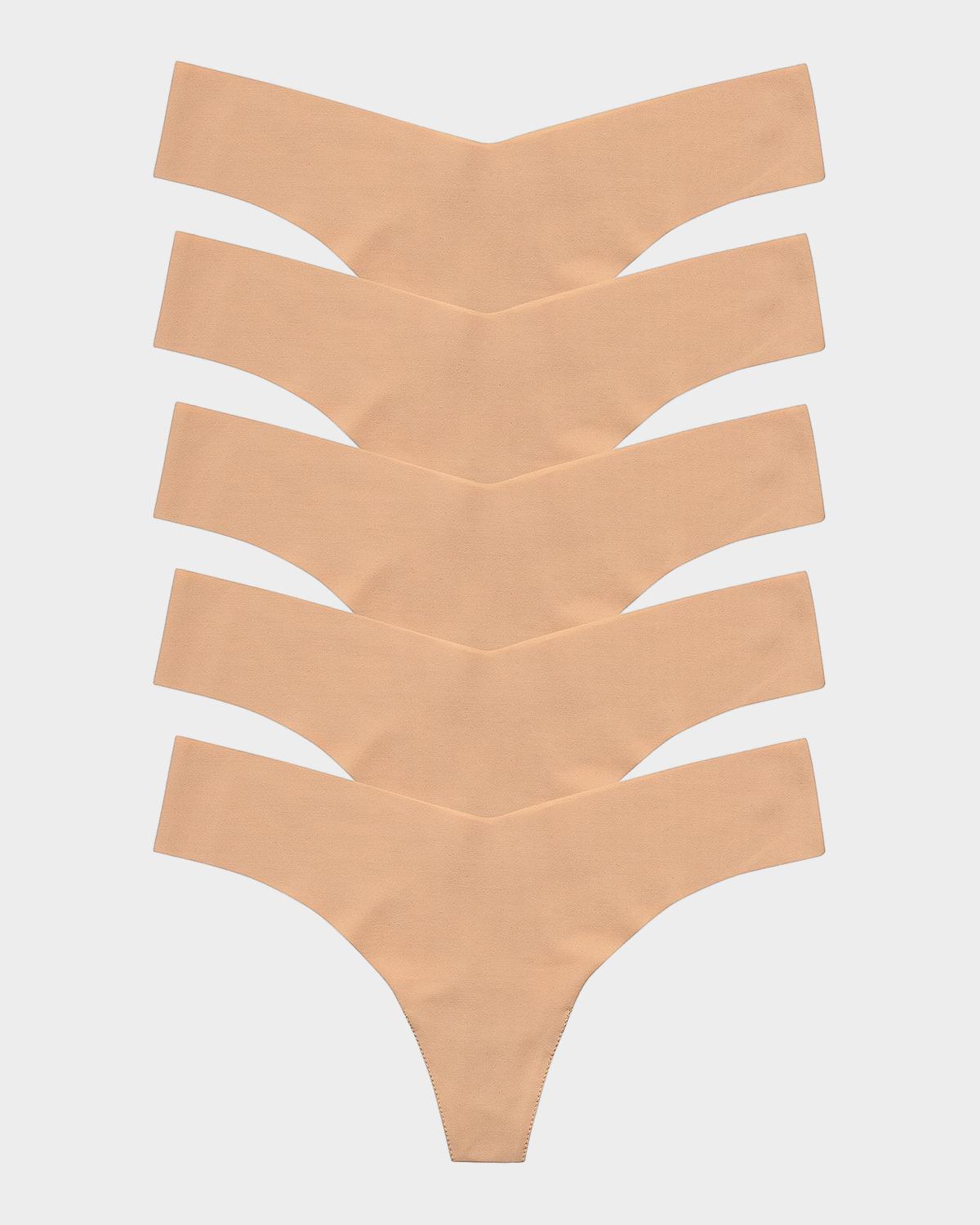 Commando Microfiber 5-Pack Thong Set