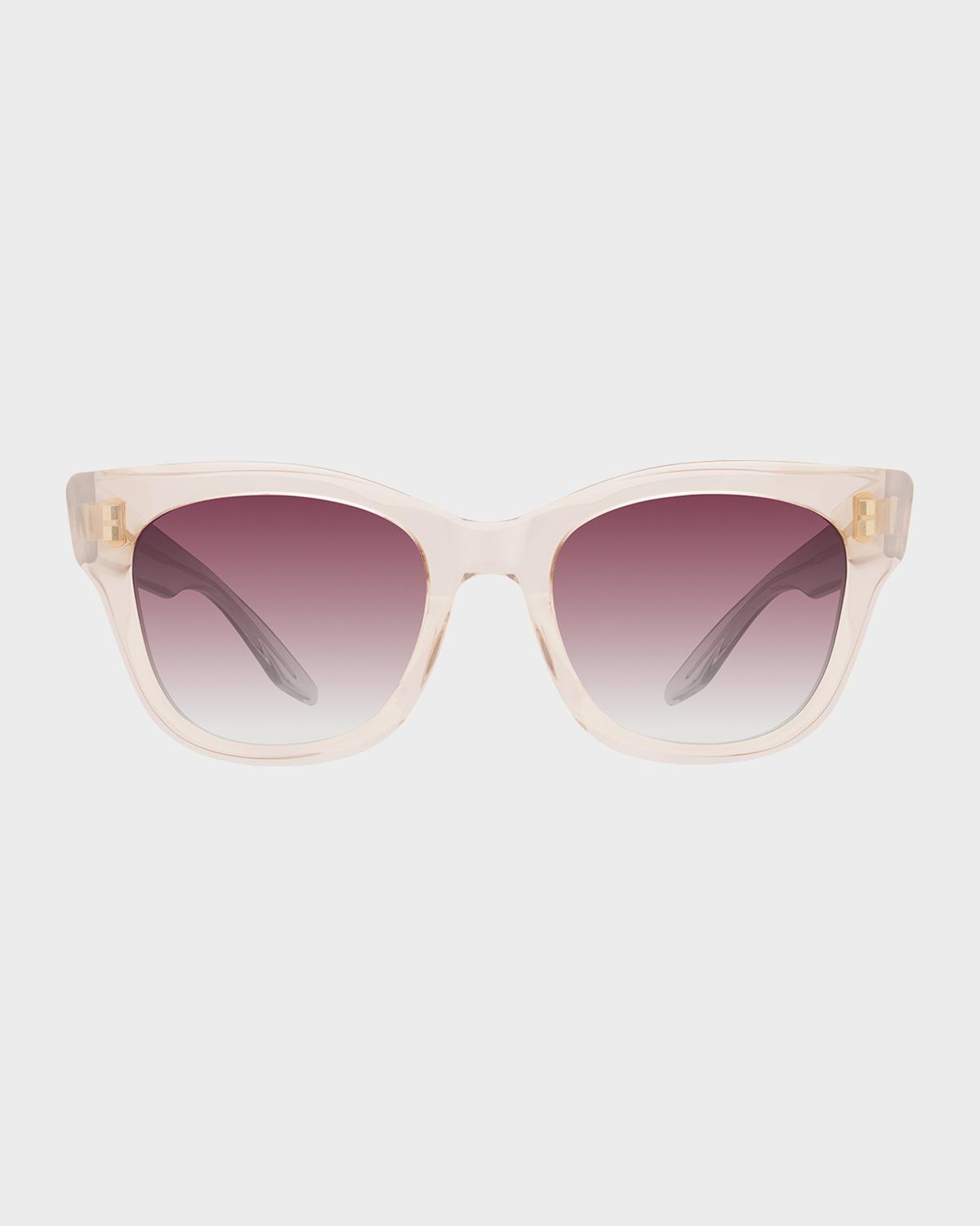 Barton Perreira Gibson 50mm Acetate Cat-Eye Sunglasses