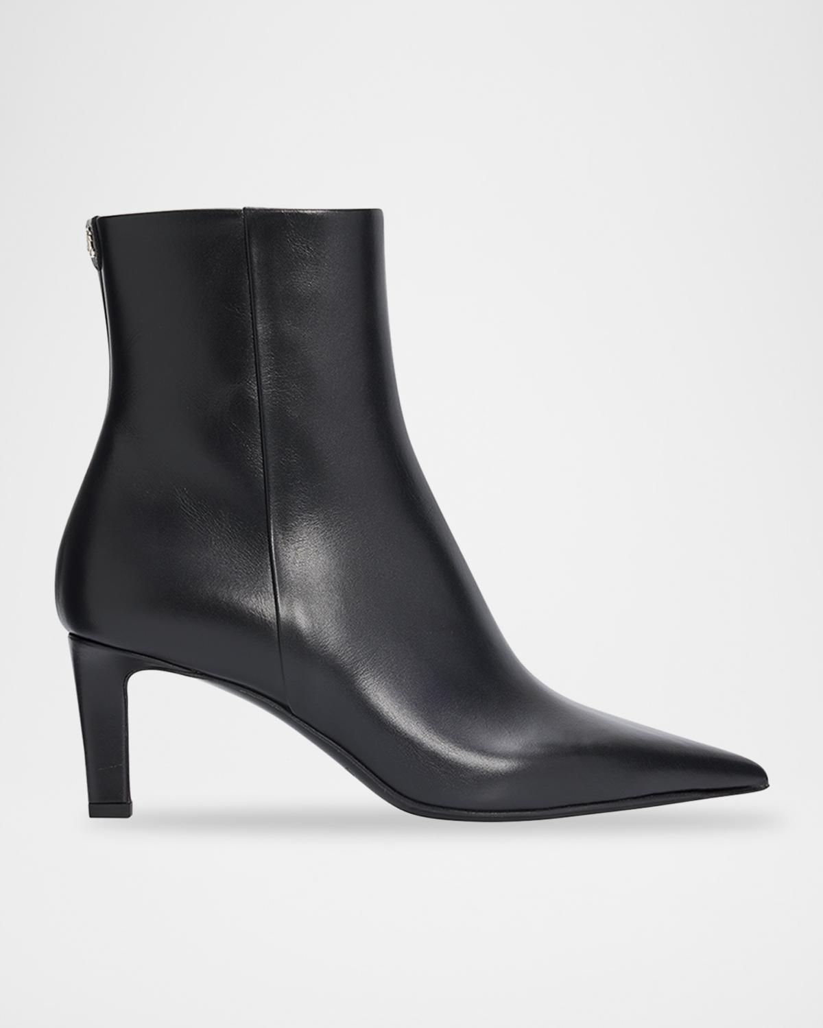 Jimmy Choo Frankie 65MM Leather Ankle Boots