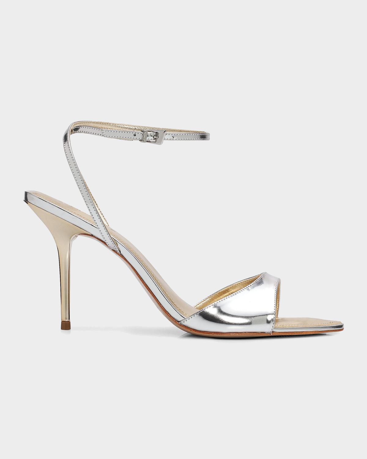 Schutz Elodie 100MM Leather Sandals