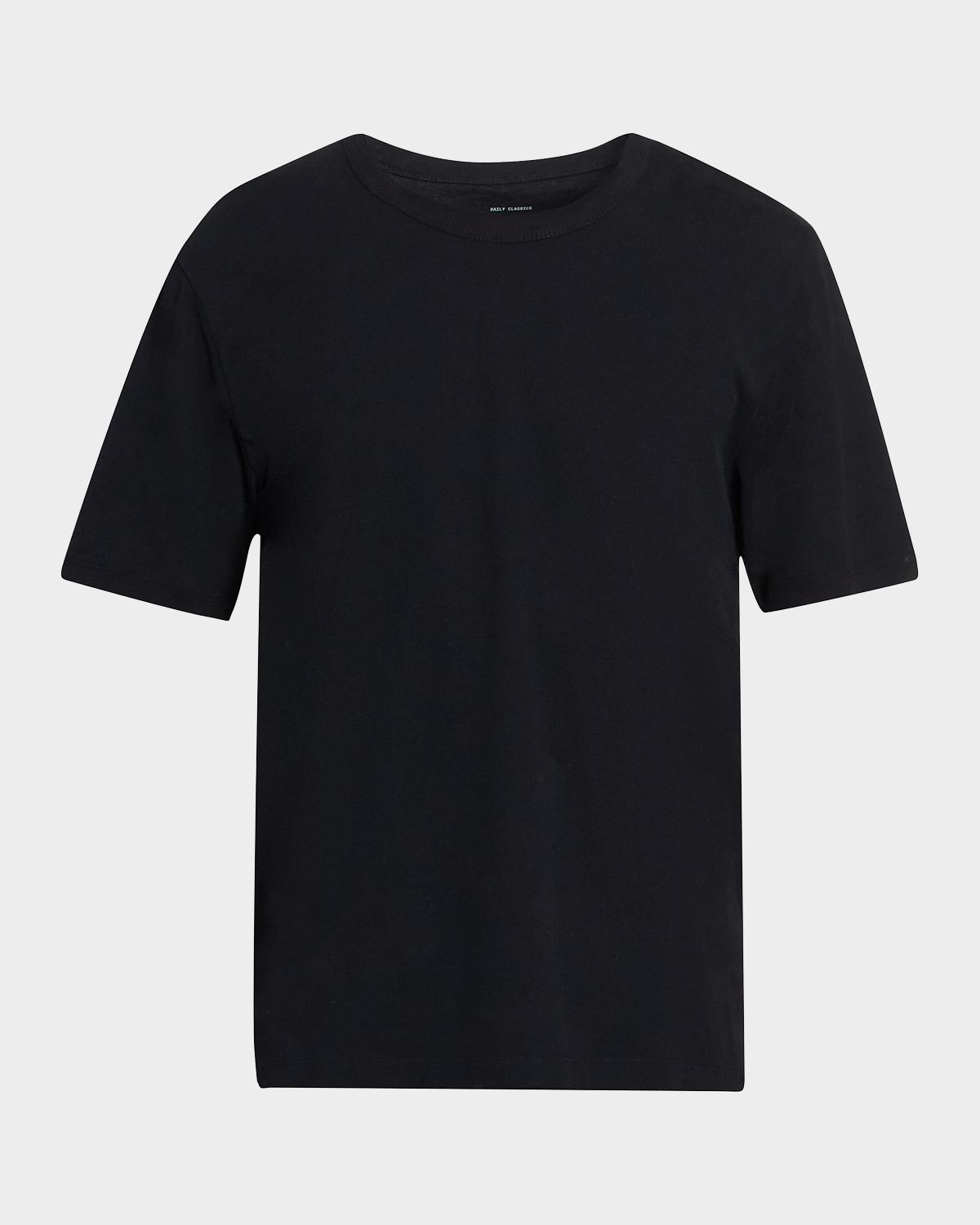 Officine Générale Men's Short-Sleeve Cotton Crewneck T-Shirt
