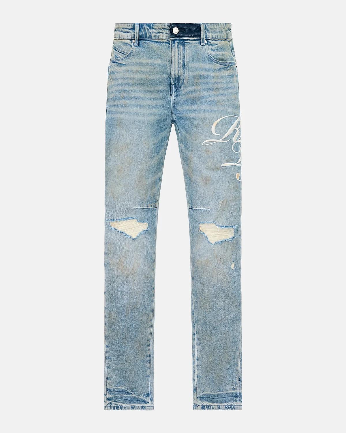 RTA Men's Bryant Cursive Skinny Jeans