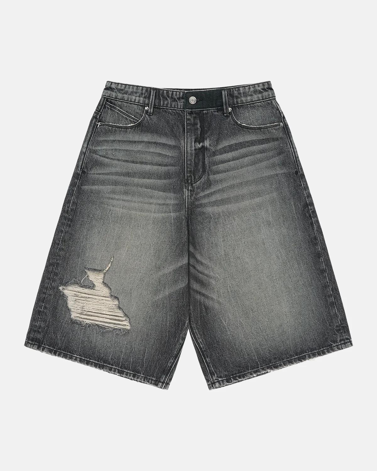 RTA Men's Gustavo Denim Bermuda Shorts