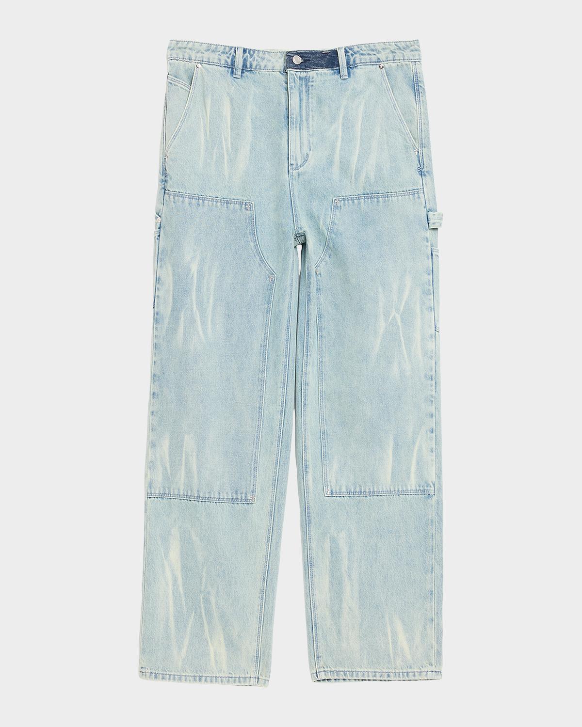 RTA Men's Santiago Straight Leg Carpenter Pants