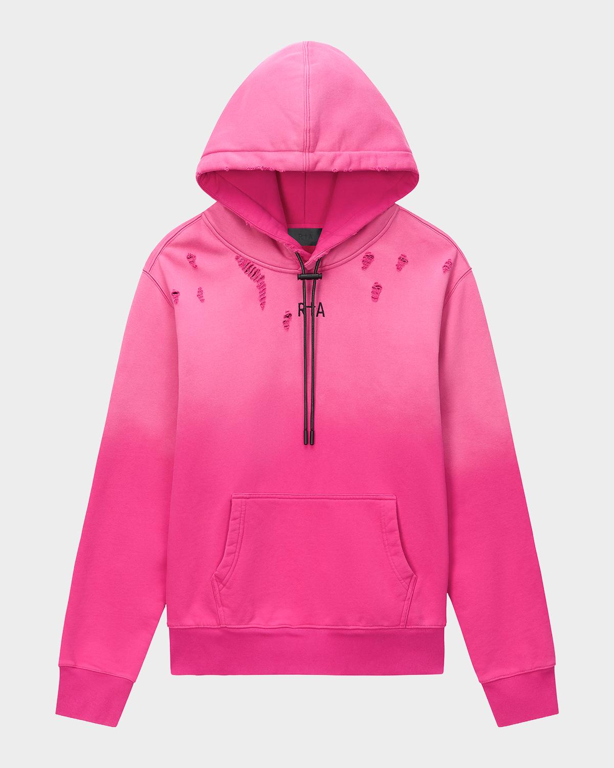 RTA Men's Dion Cotton Ombre Hoodie